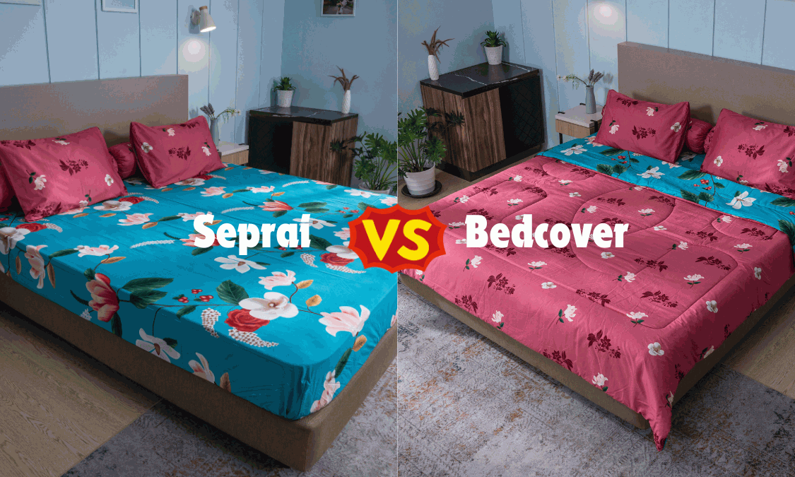 Perbedaan Bed Cover dan Sprei 